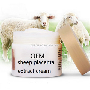 Crème à l'extrait de placenta de mouton 1000g Anti-âge Hydratante Anti-rides Peau douce Crème pour le visage OEM - Product Image 1