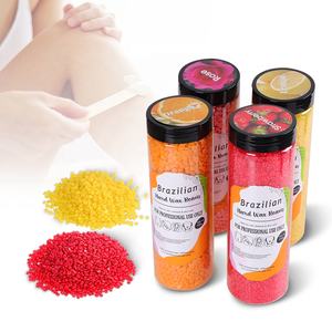 Granos de <span class=keywords><strong>cera</strong></span> dura para depilación para mujeres, cuentas de <span class=keywords><strong>cera</strong></span> dura para depilación, 400g - Product Image 1