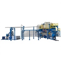 Ligne de production de pré-expansoirs pour mousse de polystyrène EPS avec moteur de pompe PLC et roulement pour usine de fabrication, tension personnalisable