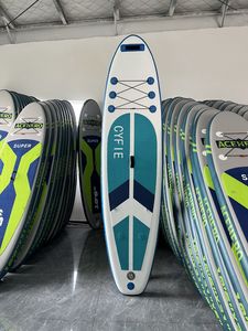 Planche à pagaie <span class=keywords><strong>gonflable</strong></span> pratique SUP personnalisable, planche de surf pour le surf, les jeux aquatiques, les accessoires nautiques, une personne - Product Image 4