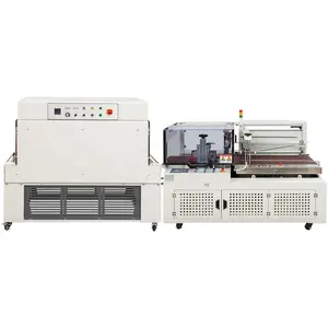 DQL6025S New Automatic side Sealer and DSC6030A Shrink tunnel packager Long items sealing packaging machine