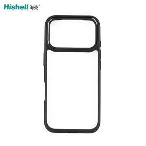 ฝาครอบเคสโทรศัพท์มือถือ TPU สีดำใส<span class=keywords><strong>กัน</strong></span><span class=keywords><strong>กระแทก</strong></span><span class=keywords><strong>กัน</strong></span>สีเหลืองป้อง<span class=keywords><strong>กัน</strong></span>การกระแทกสำหรับ <span class=keywords><strong>iPhone</strong></span> 17 Pro - Product Image 4