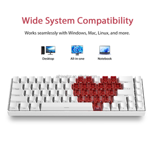 TK68 RGB Backlight ABS keycaps Full-key não-conflito Tipo-C com fio teclado mecânico de jogo para computador e <span class=keywords><strong>laptop</strong></span> para jogos - Product Image 6