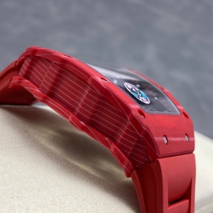 Relojes para Hombre al por Mayor, RM3502, Ultra Ligeros, con Esfera Hueca de Fibra de Carbono, Movimiento Mecánico Automático, Correa de Silicona Transpirable - Product Image 2