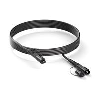 Cable de Conexión Impermeable IP68 de Modo Único 2*5.0mm del Fabricante, Cable de Bajada MINI SC APC-MINI SC APC 1F FTTH Pigtail 75M, Cable de Conexión