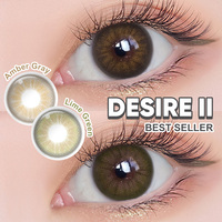 Livraison Gratuite Magister Desire Lentilles de Contact Colorées Confortables Lentilles de Contact Grandes Lentilles Colorées pour les Yeux Lentes De Contato