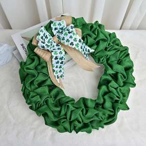 Guirnalda de Trébol Artificial para el Día de San Patricio, Decoración para Puerta o Pared, Estilo Festival Irlandés - Product Image 3