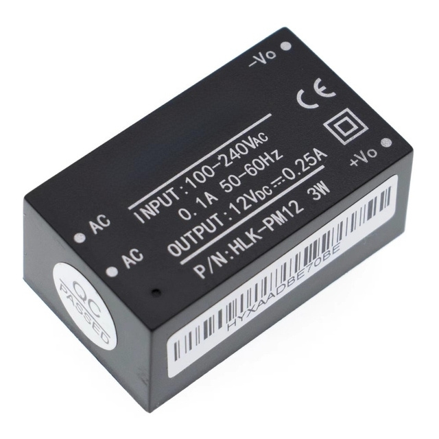 HILINK HLK PM01 PM03 PM05 PM12 Mini Power Inverter AC to DC Step Down Disconnector Module 110/220 V to 3.3/5/9/12/24 V