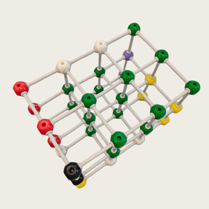 Equipo Educativo <span class=keywords><strong>de</strong></span> Cristal Iónico, Tubo Pequeño, Modelo <span class=keywords><strong>de</strong></span> Estructura <span class=keywords><strong>de</strong></span> Química Orgánica Molecular para Uso en Laboratorio, Componente <span class=keywords><strong>de</strong></span> <span class=keywords><strong>Juego</strong></span> - Product Image 2