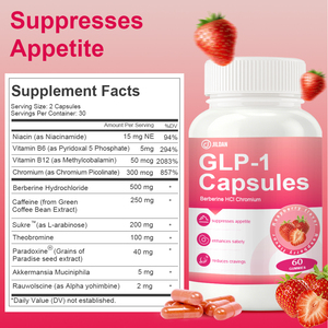 Direkt vom Hersteller Probiotisches Nahrungsergänzungsmittel zur Gewichtskontrolle Kapseln 7 in 1 Akkermansia Hagebutte Blutorange Schwarzer Ingwer Extrakt GLP-1 - Product Image 2