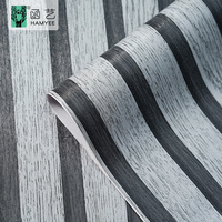 Imperméable à l'eau auto-adhésif bois look chambre vinyle pvc papier peint autocollant mural pour la décoration murale de la maison