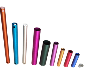 Tube rond et tuyau pliable en aluminium anodisé - Product Image 2