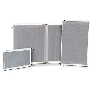 Nhôm Fin Microchannel Trao Đổi Nhiệt Condenser Cho Máy Làm Lạnh