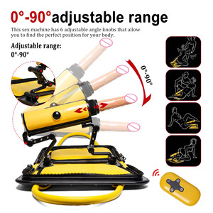 Geschwindigkeitsregulierbare Teleskop-Sexmaschine für Frauen mit Handtasche, Fernbedienung, Vollautomatische Pistolenmaschine mit Realistischem Dildo - Product Image 4