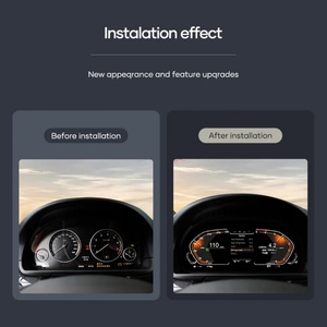 Pour BMW X1/E84 2009-2015, écran LCD numérique complet de 12,3 pouces pour tableau de bord, compteur de vitesse, système Linux - Product Image 2