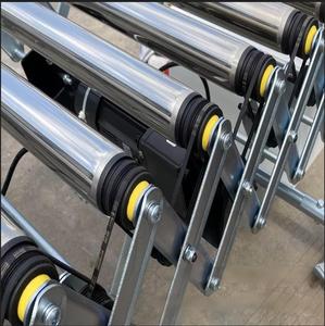 High Quality Flexible Motorized Retractable Stainless Steel <strong>Roller</strong> <strong>Conveyor</strong> for Conveying Boxes - Product Image 6