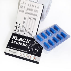 Suplemento de hierbas naturales en caja de 10 pastillas para resistencia masculina con cápsulas de Epimedium - Product Image 6