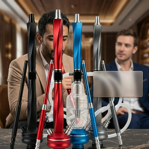 Narghilè Hoob Apex in Acciaio Inossidabile, Set Shisha Premium Hoob, Chicha Elegante per Casa, Feste, Club, Bar - Product Image 3