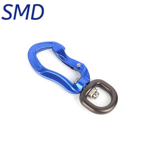 Mosquetón SMD de Aleación de Aluminio 7075, Gancho de Seguridad para Escalada, Camping, Senderismo, Conexión de Cuerdas, Soporte de Carga - Product Image 4