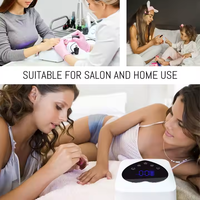 Nouveauté 108W professionnel Rechargeable affichage à cristaux liquides Flash Care lampe UV pour Gel ongles soleil UV LED lampe à ongles