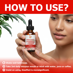 High Potency Healthy Brain Improve Sleep Health Magnesium Complex <b>Liquid</b> Drops with L-Theanine and Zinc Supplement Drops - Product Image 2
