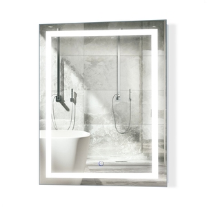 frameless design with an integrated LED light strip around its border LED <b>Bathroom</b> light for <b>bathrooms</b> - Product Image 1