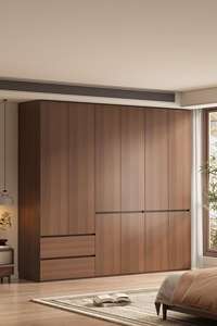 Armario de Almacenamiento Modular con Puertas de Espejo e Iluminación LED para Espacios Residenciales y Comerciales - Product Image 2