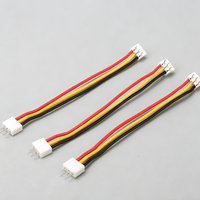 Harness Kabel Konektor Putih 3P XH Pabrik Kustom, Kabel Jumper Berkode Warna 1007 untuk Perakitan Kabel Kontrol Refrigerasi