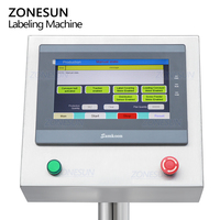 ZONESUN ZS-HTB832 automatique horizontal petits flacons ampoule bouteille parfum huile Tube à essai cosmétique haute vitesse étiqueteuse