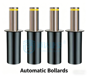 Bolardo Hidráulico Automático Telescópico, Bloqueador <span class=keywords><strong>de</strong></span> Vías con Control Remoto, Barrera <span class=keywords><strong>de</strong></span> Tráfico Manual Retráctil - Product Image 1