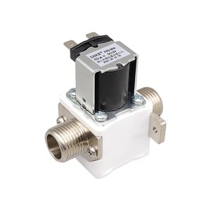 Válvula Solenoide Cnkb Fpd 90ab 12v 220v para Calentador de Agua, Válvula de Entrada 1/2 Pulgada, Cobre Puro, Temperatura Normal - Product Image 1