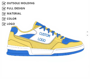 Chaussures de sport OEM ODM de haute qualité, baskets personnalisées de créateur, chaussures de marche, chaussures de sport pour hommes, chaussures de course, chaussures de basketball, baskets décontractées - Product Image 1