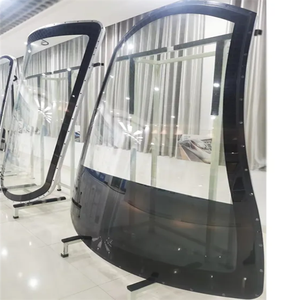 Tự động làm nóng kính chắn gió phía trước hyperbolic-Rã đông nhanh, cách âm và giảm tiếng ồn, Đường sắt/Tàu tốc độ cao - Product Image 2