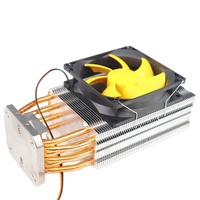 Ventilateur de refroidissement du processeur dissipateur thermique avec boîtier en aluminium haute puissance personnalisé TEC DHL FEDEX ordinateur cuivre article personnalisé broche Surface TNT Air