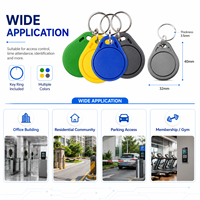 UHF 860Mhz~960Mhz ABS RFID-Schlüsselanhänger für Fahrzeug- und Gebäudemanagementsysteme