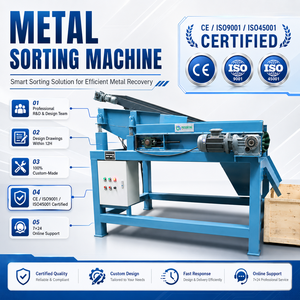 Separatore Magnetico Forte per Rifiuti Edili Auto-Svuotante Fornito dal Produttore, Macchina per la Selezione di <span class=keywords><strong>Materiali</strong></span> Magnetici Permanenti - Product Image 2