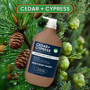 OEM Nettoyant en profondeur pour l'aventure en plein air, fraîcheur boisée, parfum masculin, allure masculine, doux pour la peau, non irritant, cèdre, cyprès, pour hommes - Product Image 5