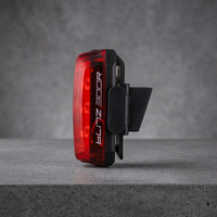 Feu arrière de vélo ultra-lumineux 300 lumens, rechargeable USB-C, étanche IPX4, visible de jour comme de nuit