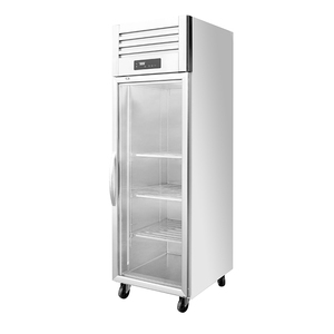 Refrigerador Comercial Profesional para Restaurantes, Acero Inoxidable, Una Puerta de Vidrio Grande, Refrigerador Vertical, Congelador, Precio de Fábrica - Product Image 1