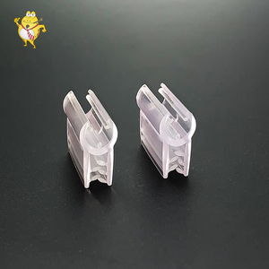 Supporto del segno di plastica di plastica della clip del supporto di pvc clip on prezzo titolare - Product Image 2