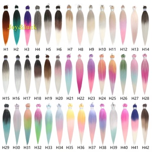 Extensions per <span class=keywords><strong>Capelli</strong></span> Pre-Stirati EZ Braid Ombre di Alta Qualità per Donne, Estensioni per Trecce EZ, <span class=keywords><strong>Capelli</strong></span> Lisci Yaki - Product Image 3