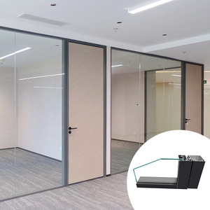 Di động nhà văn phòng Divider phân vùng tường với cửa kính Ngăn phòng cho cải thiện tổ chức - Product Image 1