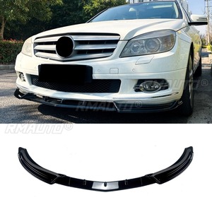 สำหรับ Mercedes Benz C-Class W204 ปี 2007-2010 ชุดแต่งกันชนหน้า ลิปสปลิตเตอร์ ดิฟฟิวเซอร์ ชุดแต่งตัวถังรถยนต์ ฝาครอบป้องกันกันชน - Product Image 3