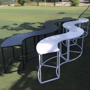Nuovi Accessori per Matrimoni: Supporto Circolare a Forma di S per <span class=keywords><strong>Tavolo</strong></span> dei Dessert, Decorazione per Location di Matrimoni all'Aperto, Ornamenti da <span class=keywords><strong>Tavolo</strong></span>, Supporto per Fiori - Product Image 1