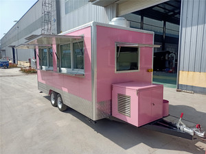Quality Popcorn Food Truck for Sale Waffle Crepe Hot Dog Outdoor Service Food Trailer with Personal Design for Sale - Product Image 5