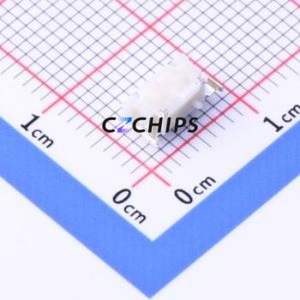 YTS-B003-2A Tactile Switch SMD Switch Single Pole Single Throw Rectangle Button 2.5N Horizontal Mount - Product Image 2