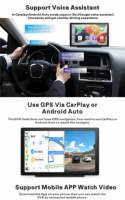 Lecteur MP5 de 9 pouces Media Carplay Android Auto Boîte noire de voiture ADAS 2K Double objectif Contrôle central Système audio de streaming
