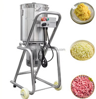 Commerciële industriële voedselhakselaar groente- en fruitpers mixer blender vleesverwerkingsmachine motor 20L capaciteit 1800W vermogen