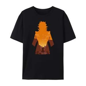 Genshin Impact T-shirt unisexe Shadow Art T-Shirt Design Short Sleeve Cotton T-Shirts Casual - Product Image 4