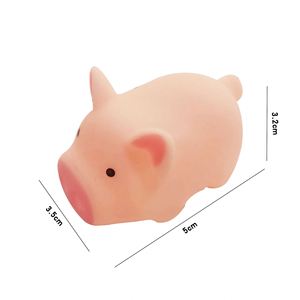 ของเล่นบีบแก้เครียดสีชมพูน่ารักแบบมีเสียง - หมูบีบมีเสียงสำหรับความสนุกและผ่อนคลาย - Product Image 6
